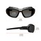 Ergodyne LOKI, Safety Glasses, Anti-Fog, Smoke Lens, Matte Black Frame Frame, Full-Frame LOKI-AFAS - alternate 8
